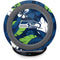 NFL Seattle Seahawks Tropical Print Fast Charge Wireless Charging Stand Skin
